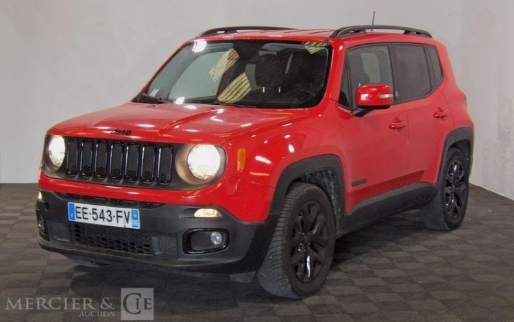 JEEP RENEGADE 1.6 E-TORQ 110CH EVO BROOKLYN EDITION 2WD S&S ROUGE EE-543-FV
