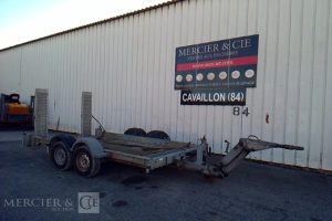 ECIM REMORQUE PORTE-ENGIN CU 2T8  EE-799-CB