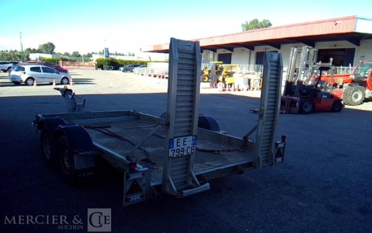 ECIM REMORQUE PORTE-ENGIN CU 2T8  EE-799-CB