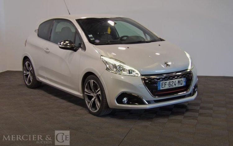 PEUGEOT 208 1.6 THP 210CH GTI BLANC EF-624-MQ