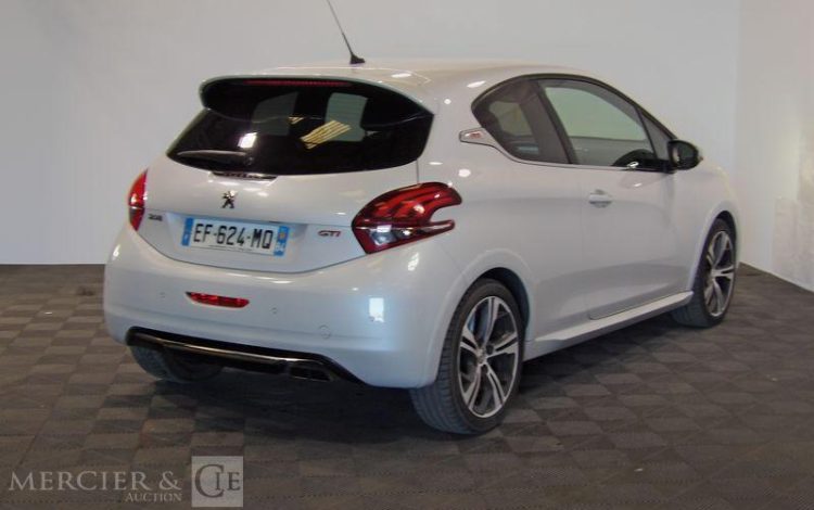 PEUGEOT 208 1.6 THP 210CH GTI BLANC EF-624-MQ