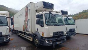RENAULT PORTEUR D14 AVEC GROUPE FROID CARRIER – PTAC : 14 T – DIESEL BLANC EH-605-HV