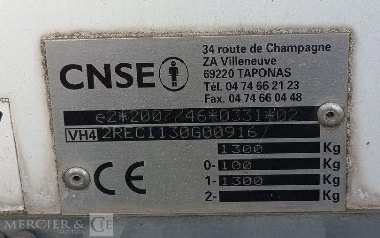 CNSE ABRIS DE CHANTIER 9M2 ISOLE + WC  EJ-921-KJ