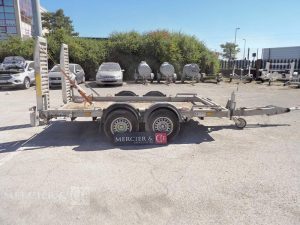 HUBIERE REMORQUE PORTE-ENGIN CU 2T8  EL-306-EQ