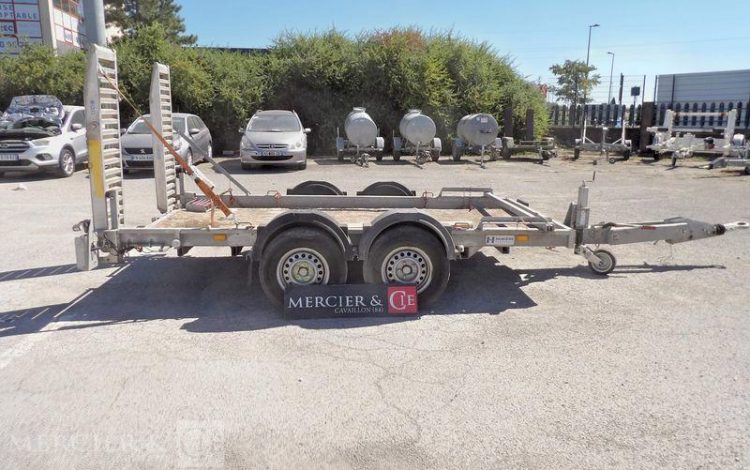 HUBIERE REMORQUE PORTE-ENGIN CU 2T8  EL-306-EQ