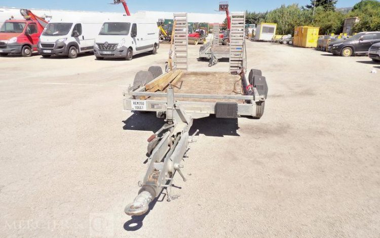 HUBIERE REMORQUE PORTE-ENGIN CU 2T8  EL-306-EQ