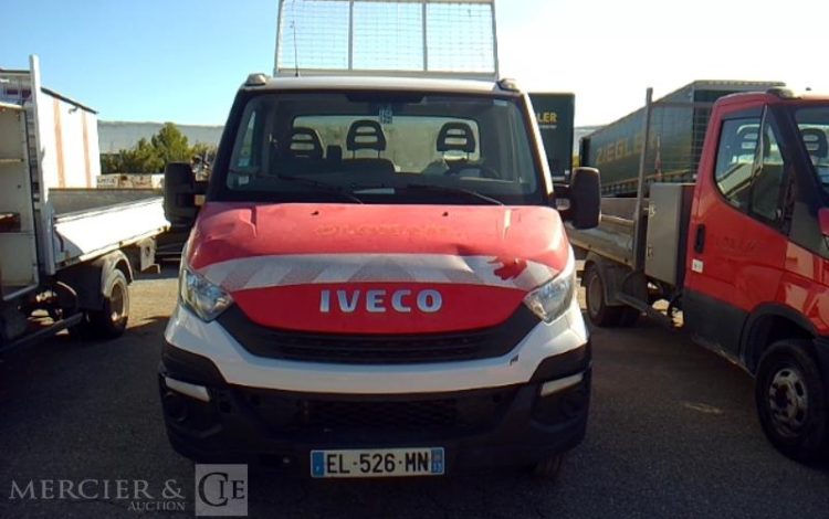 IVECO 35C12 BENNE SIMPLE CABINE COFFRE – NON ROULANT  EL-526-MN
