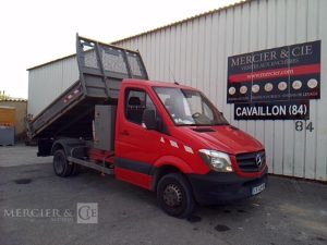 MERCEDES 514 BENNE SIMPLE CABINE COFFRE  EM-349-HP