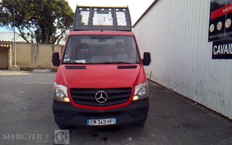 MERCEDES 514 BENNE SIMPLE CABINE COFFRE  EM-349-HP