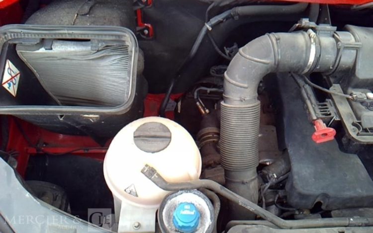 MERCEDES 514 BENNE SIMPLE CABINE COFFRE  EM-349-HP