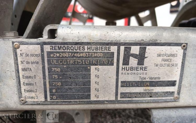 REMORQUE CITERNE 500L  EM-972-WR