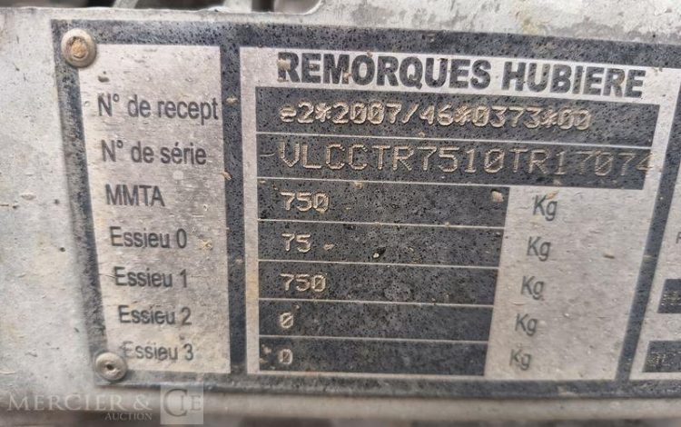 REMORQUE CITERNE 500L  EM-972-WR