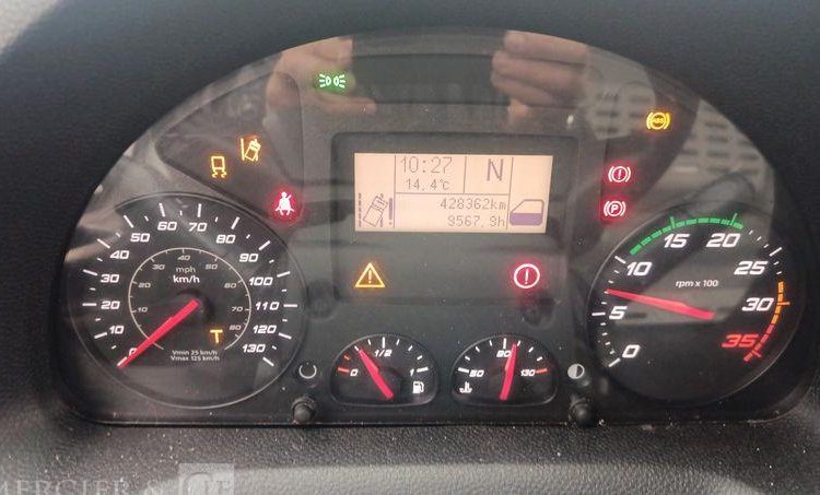 IVECO EUROCARGO 80-120 AVEC GROUPE FROID EN DESIGNATION – DIESEL – 428362 KMS BLANC EN-540-MG