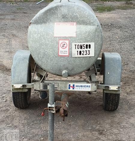 HUBIERE REMORQUE CITERNE 500L  EQ-544-AD