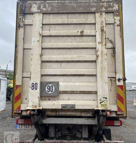 RENAULT D26 WIDE P6X2 320ch E6 FOURGON 26T HAYON BLANC ES-145-EJ