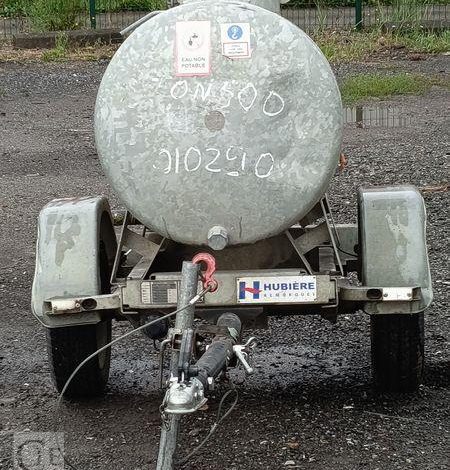 HUBIERE REMORQUE CITERNE 500L  ES-639-MZ