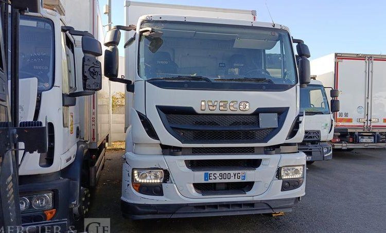IVECO STRALIS 330E6 – ISOTHERME – EN DESIGNATION – PTAC : 19 TONNES – GAZ – 280880 KMS BLANC ES-900-YG