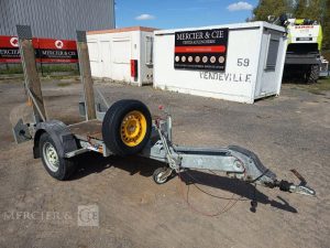 HUBIERE REMORQUE PORTE ROULEAU 1 ESSIEU – PTAC : 1,3 TONNE  ET-474-GS