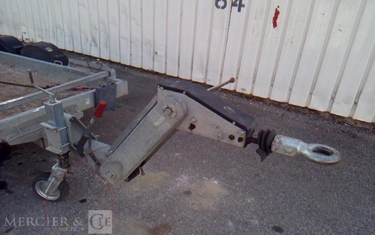 HUBIERE REMORQUE PORTE ENGIN 2T8  ET-599-KL