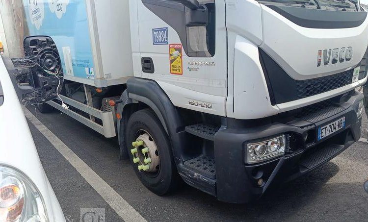 IVECO EURO CARGO 160-210 EN DESIGNATION – GAZ – 161059 KMS BLANC ET-704-WB