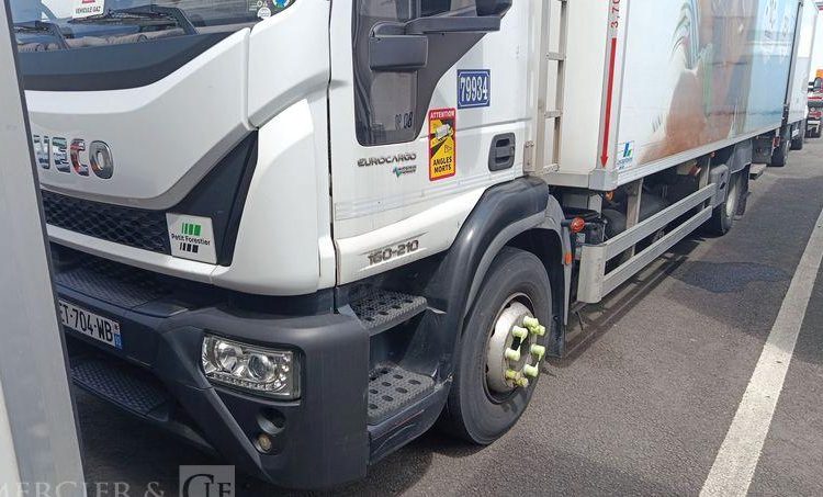 IVECO EURO CARGO 160-210 EN DESIGNATION – GAZ – 161059 KMS BLANC ET-704-WB