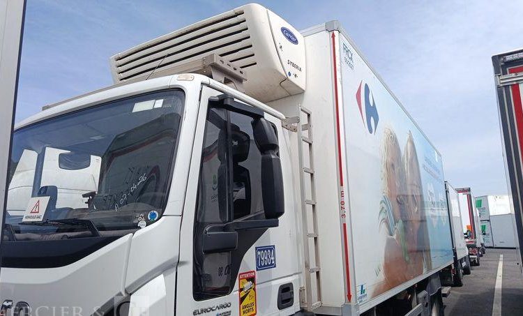 IVECO EURO CARGO 160-210 EN DESIGNATION – GAZ – 161059 KMS BLANC ET-704-WB