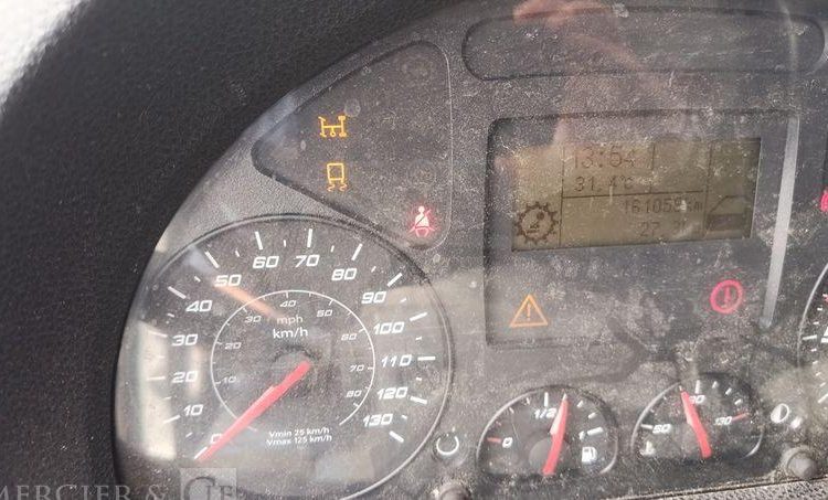 IVECO EURO CARGO 160-210 EN DESIGNATION – GAZ – 161059 KMS BLANC ET-704-WB