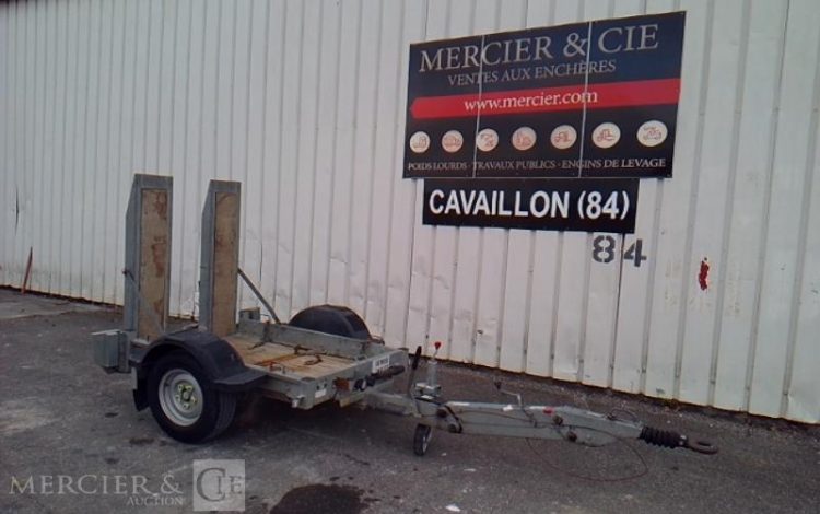 ECIM REMORQUE PORTE ROULEAU VIBRANT  EV-814-SK