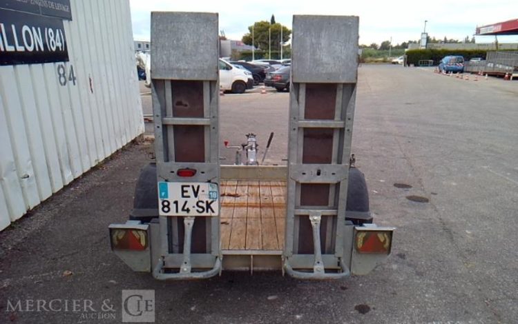 ECIM REMORQUE PORTE ROULEAU VIBRANT  EV-814-SK