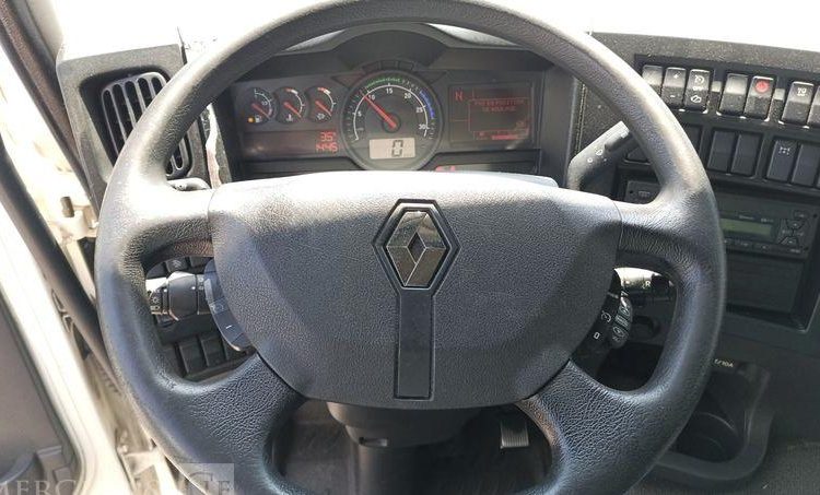 RENAULT D19 AVEC GROUPE FROID CARRIER EN DESIGNATION – DIESEL – 695786 KMS BLANC EV-967-AC