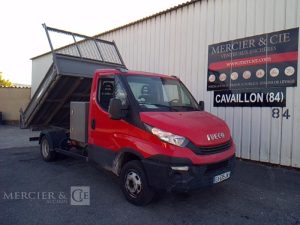 IVECO 35-120 BENNE SIMPLE CABINE COFFRE ROUGE EX-635-JW