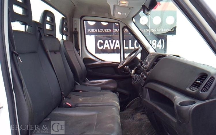 IVECO 35C14 BENNE SIMPLE CABINE COFFRE  FA-063-LQ