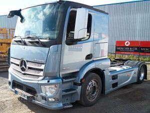 MERCEDES ACTROS 1846 PORTE VOITURE PTAC : 19 TONNES –  DIESEL – 533328 KMS – ANNEE 2018 VIOLET FA-410-WR