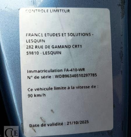 MERCEDES ACTROS 1846 PORTE VOITURE PTAC : 19 TONNES –  DIESEL – 533328 KMS – ANNEE 2018 VIOLET FA-410-WR
