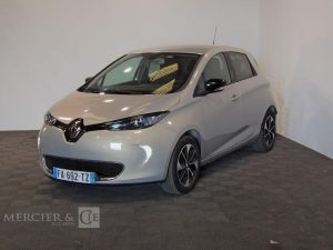 RENAULT ZOE R90 ZE 90 40KWH ACHAT-INTEGRAL CHARGE-NORMALE INTENS BVA GRIS FA-692-TZ