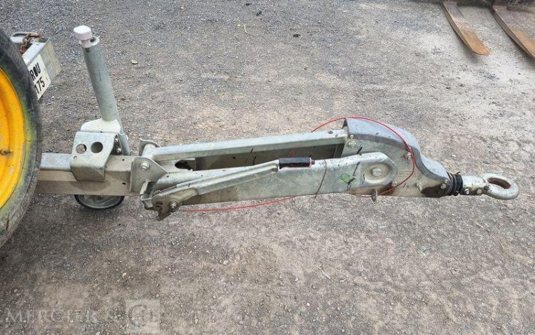 HUBIERE REMORQUE PORTE ROULANT 1 ESSIEU – PTAC : 1,3 TONNE – ANNEE 2019  FD-333-MP