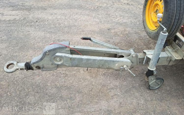 HUBIERE REMORQUE PORTE ROULANT 1 ESSIEU – PTAC : 1,3 TONNE – ANNEE 2019  FD-333-MP