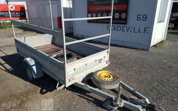HUBIERE REMORQUE BAGAGERE 750KG  FD-813-NC