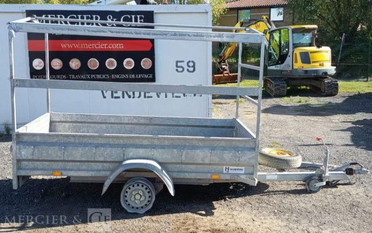 HUBIERE REMORQUE BAGAGERE 750KG  FD-813-NC