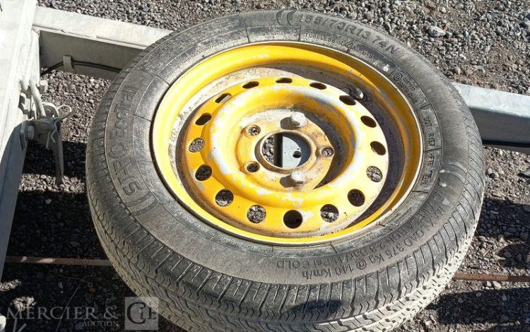 HUBIERE REMORQUE BAGAGERE 750KG  FD-813-NC