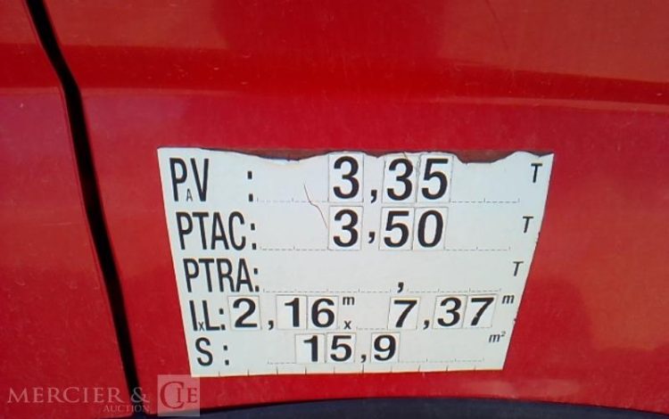 MULTITEL 35-120 NACELLE SUR VL 16M – 2952H – AN2019 ROUGE FE-295-MR