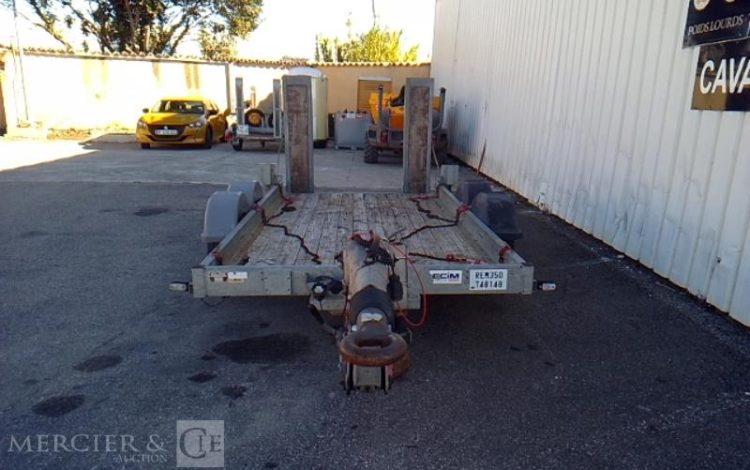 ECIM REMORQUE PORTE ENGIN 2T8  FF-464-DN