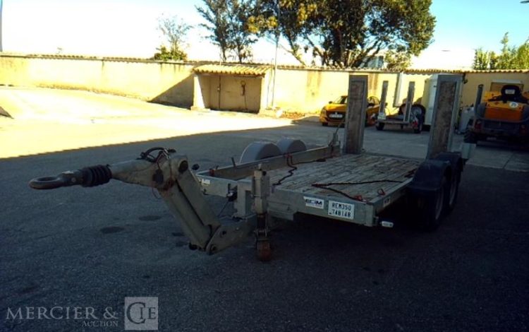 ECIM REMORQUE PORTE ENGIN 2T8  FF-464-DN