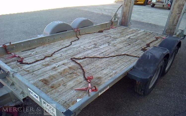 ECIM REMORQUE PORTE ENGIN 2T8  FF-464-DN