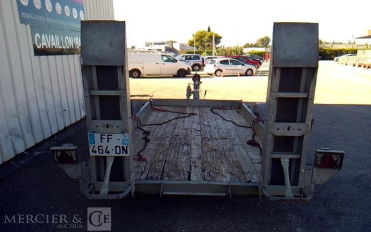 ECIM REMORQUE PORTE ENGIN 2T8  FF-464-DN