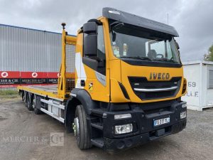 IVECO PORTEUR PORTE ENGINS STRALIS 420 DIESEL – PTAC : 32,25 T -282718 KMS – AN 2019  FG-317-YL