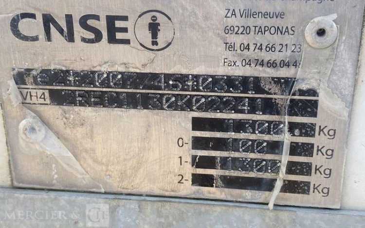 CNSE ABRIS DE CHANTIER 9M2 ISOLE + WC  FK-600-VE
