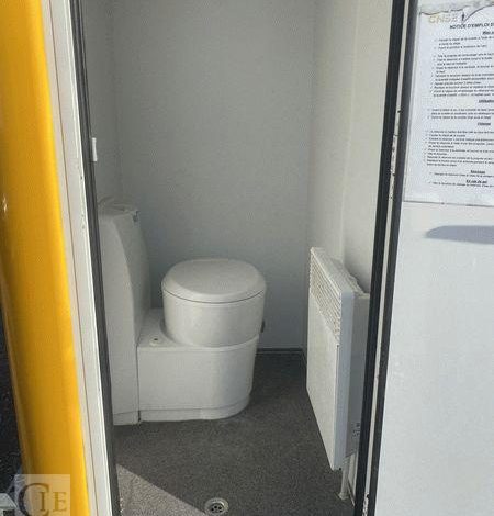 CNSE ABRIS DE CHANTIER 9M2 ISOLE + WC  FK-600-VE