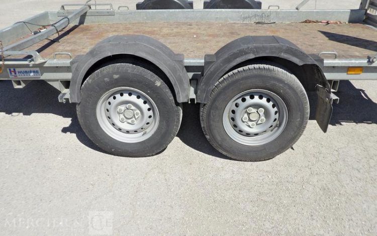HUBIERE REMORQUE PORTE ENGIN 2T8  FM-753-YR