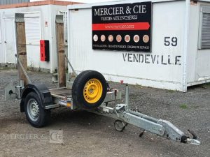 HUBIERE REMORQUE PORTE ROULEAU – PTAC : 1,3  TONNE – ANNEE 2021  FW-775-KF